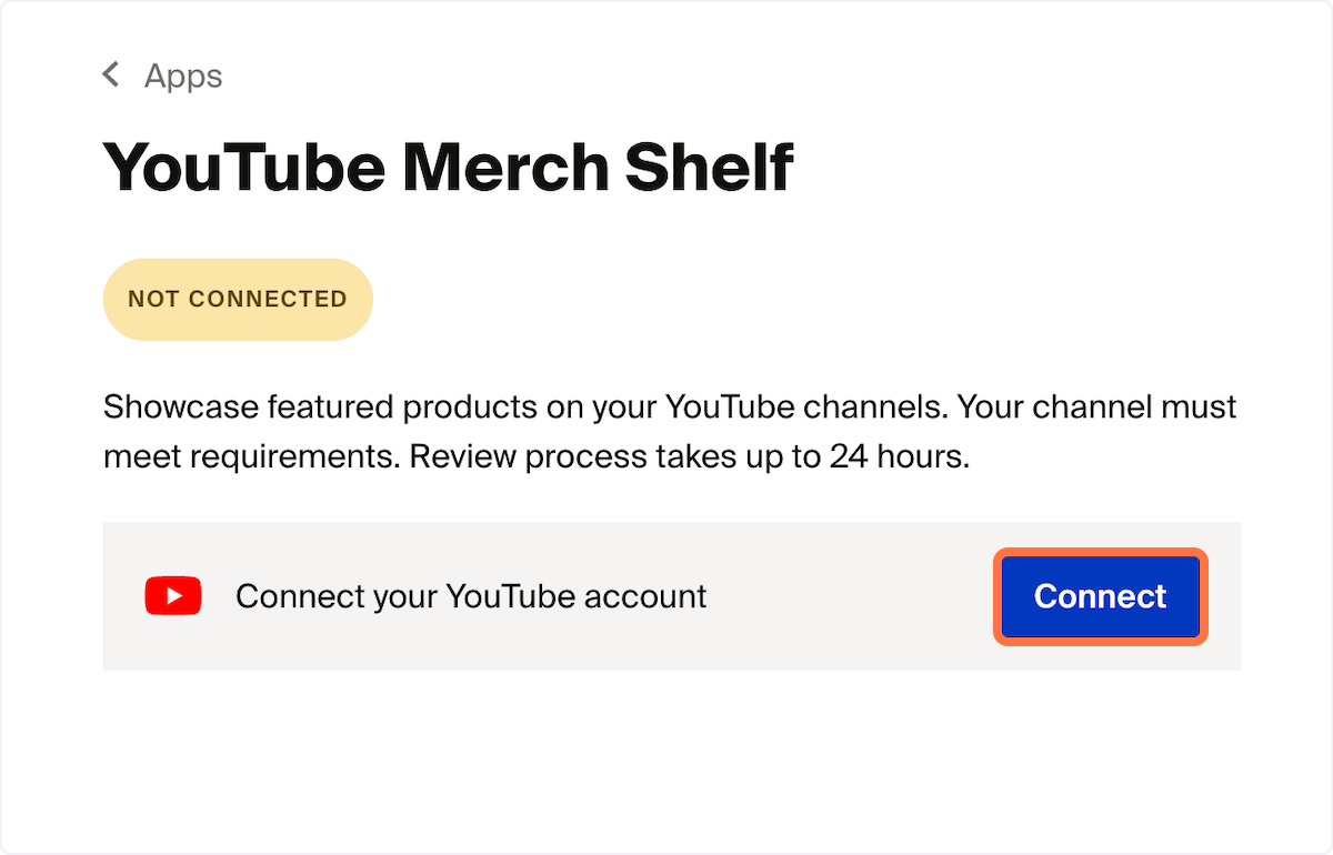 Click on Connect