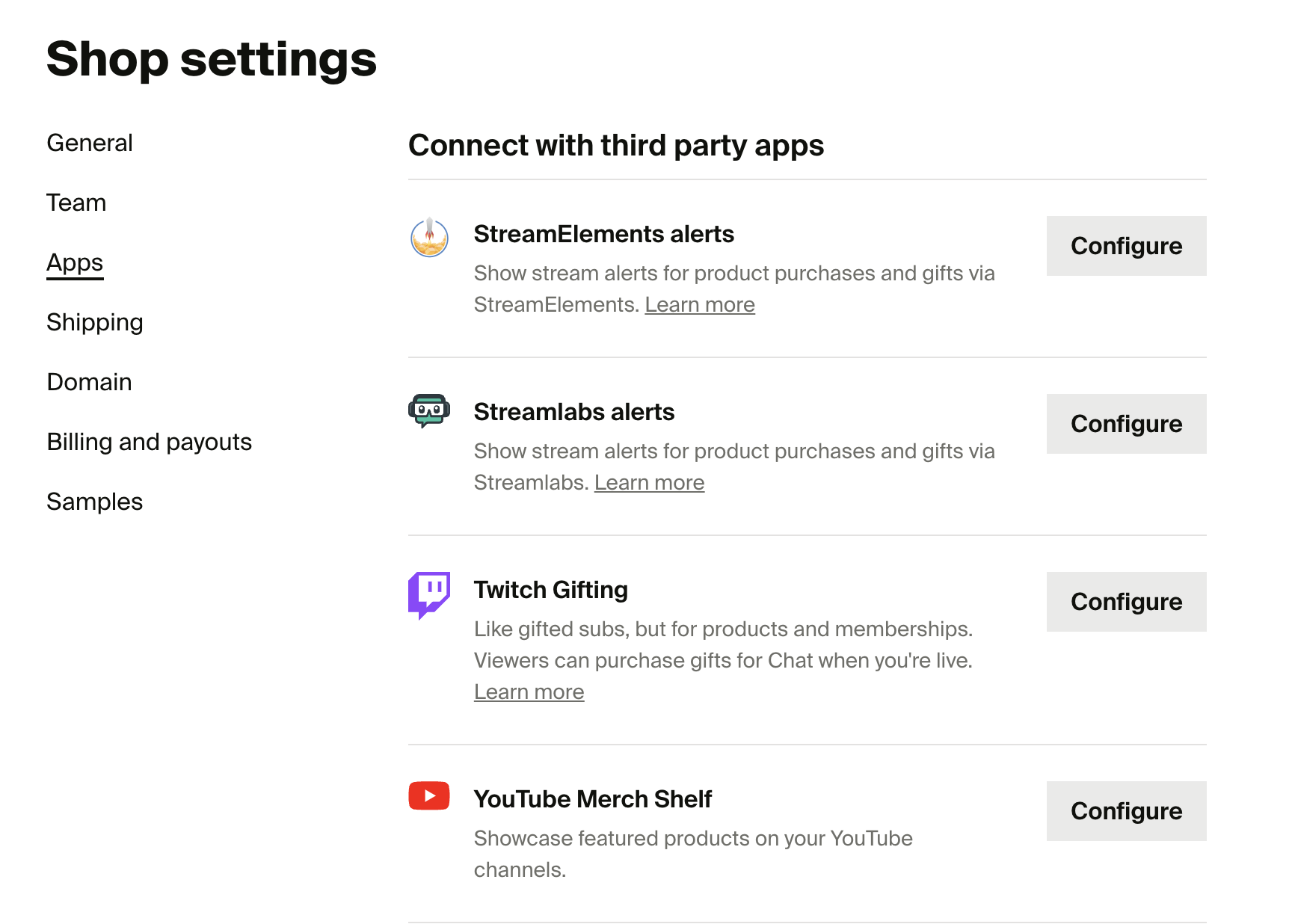 Using Streamlabs or StreamElements to power purchase & membership