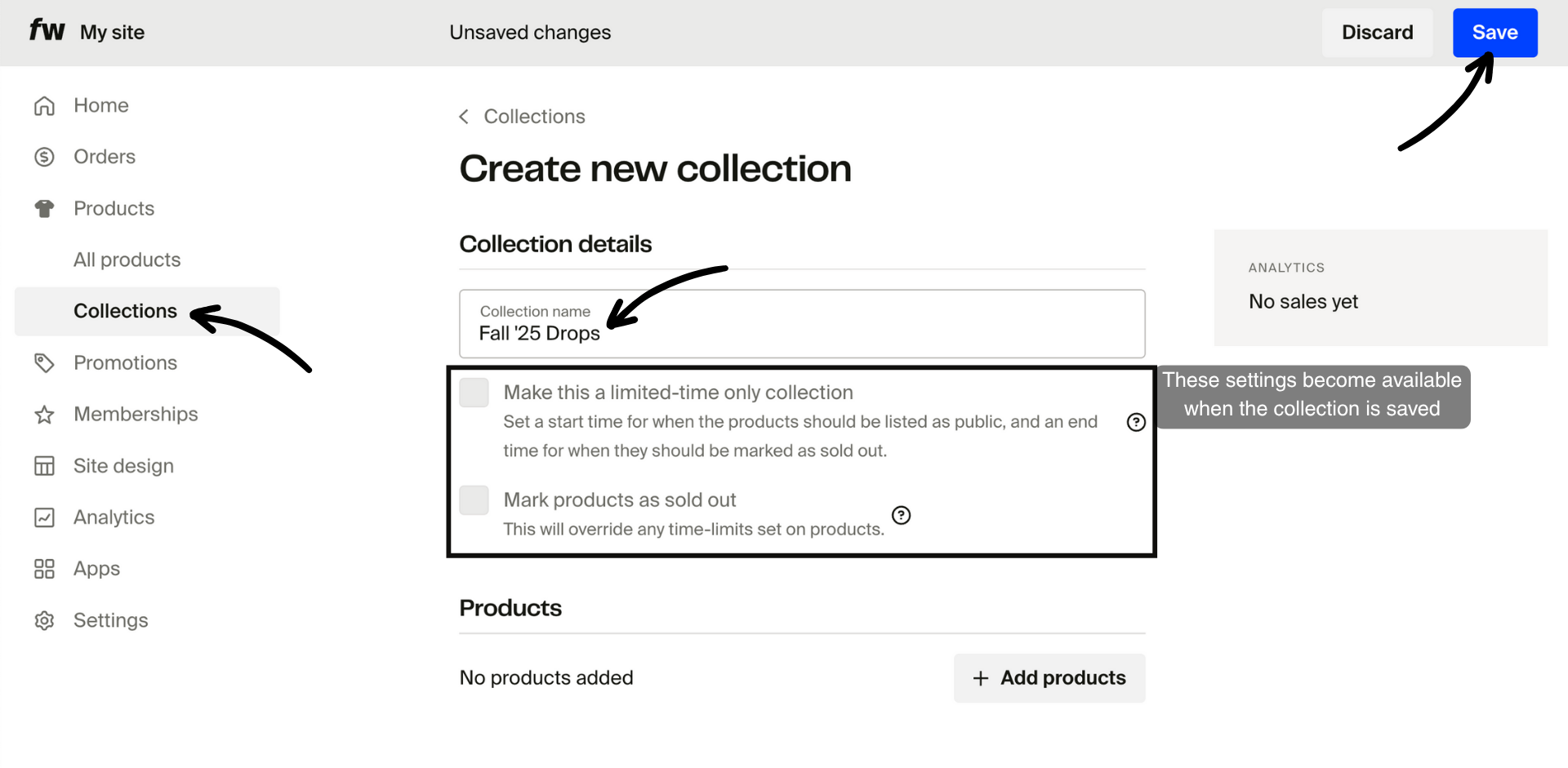 Create new collection.png