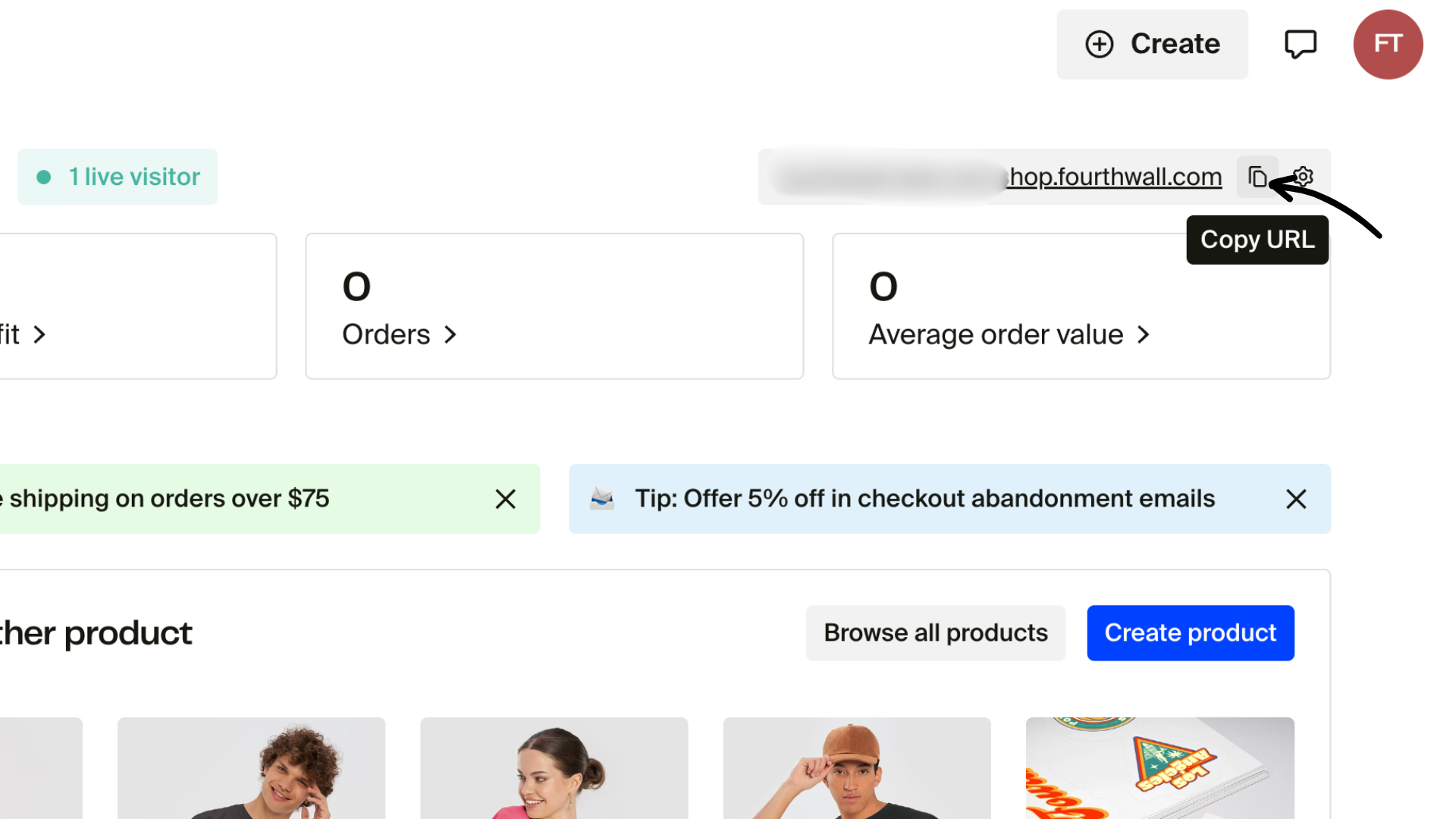 Copy your shop URL.png