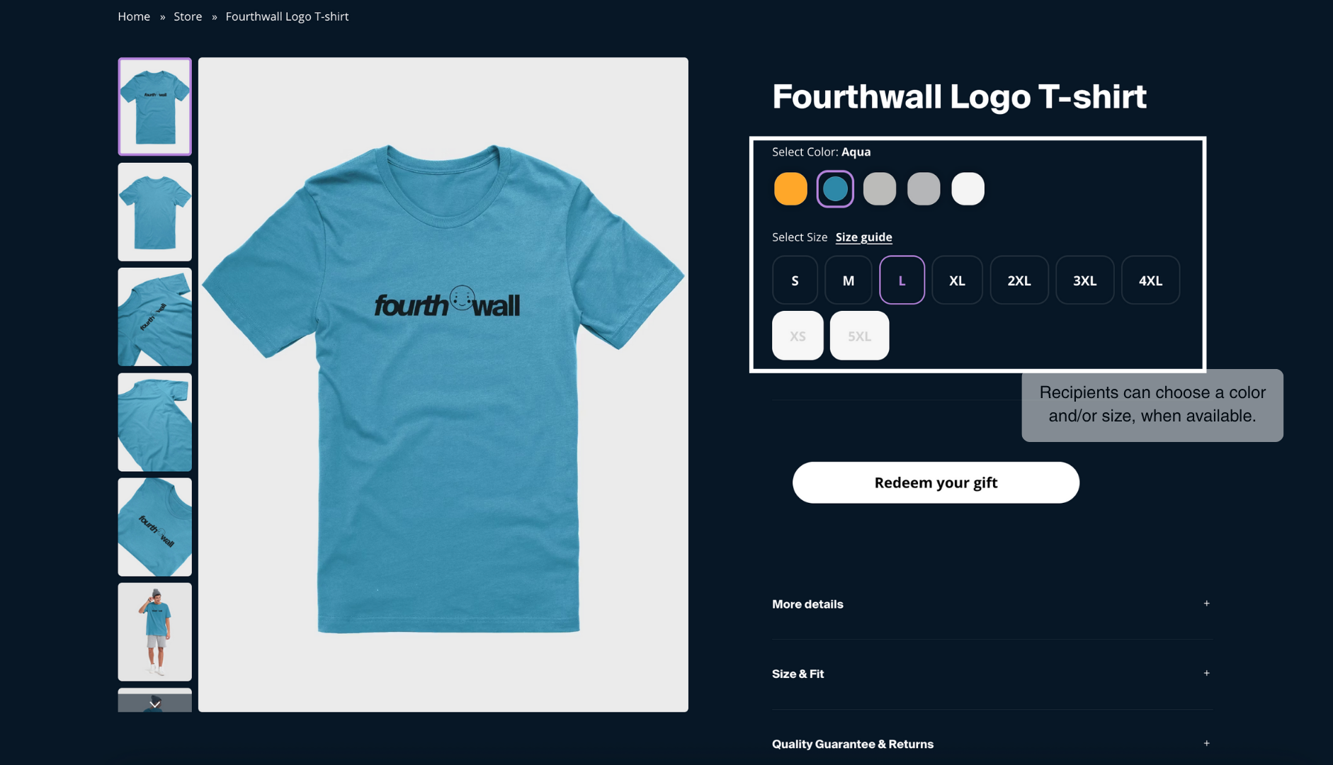 Recipients can choose a color andor size, when available.png