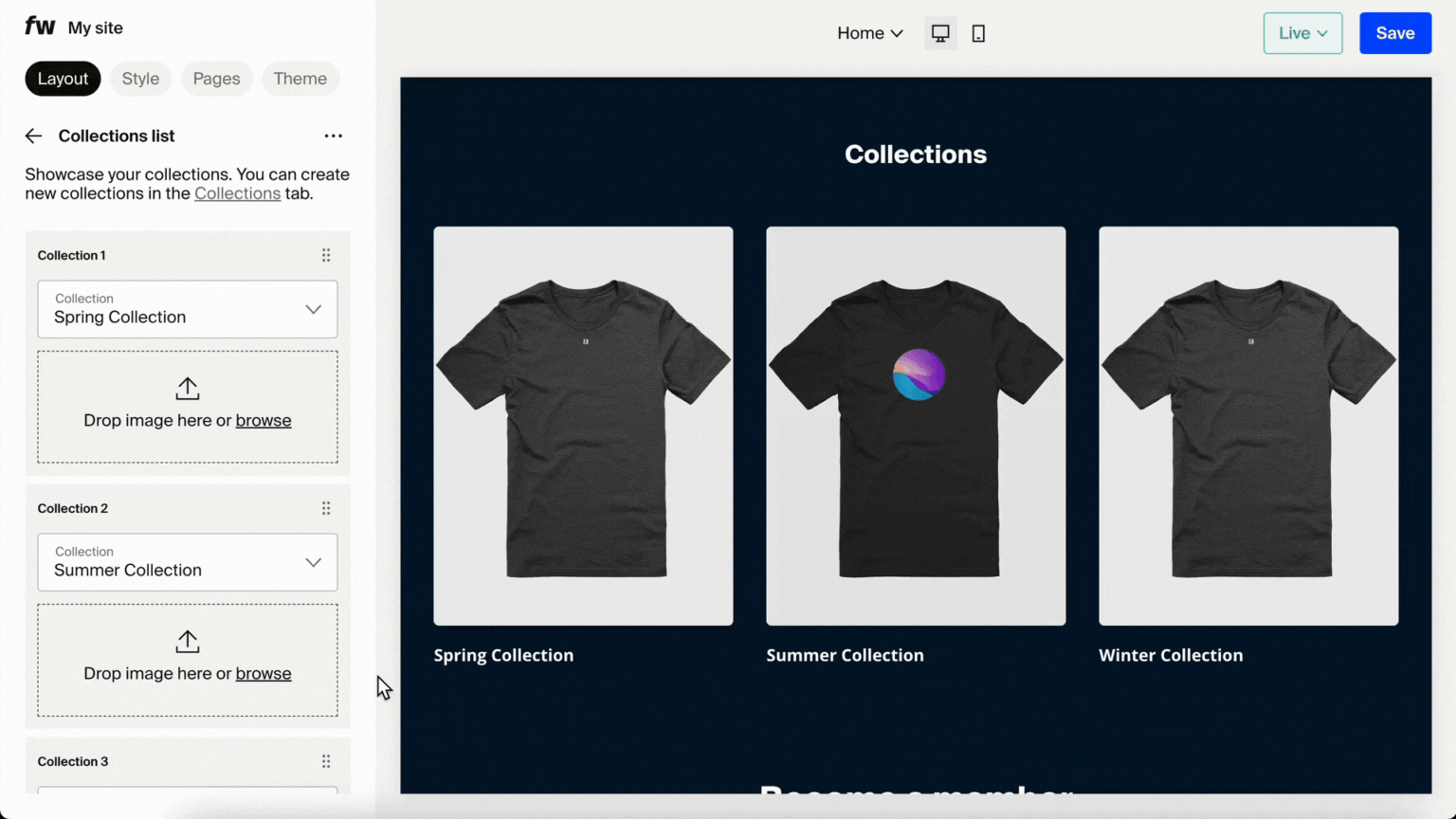 GIF - FW - Reorder product collections.gif