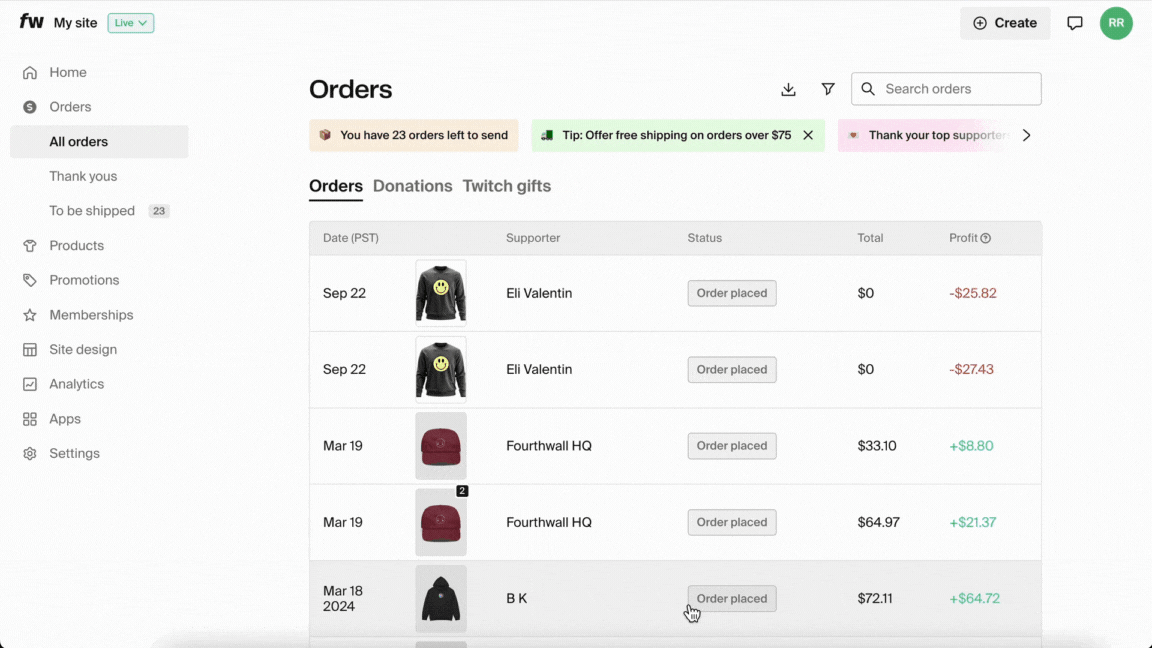 GIF - FW - All orders and To be shipped exports.gif