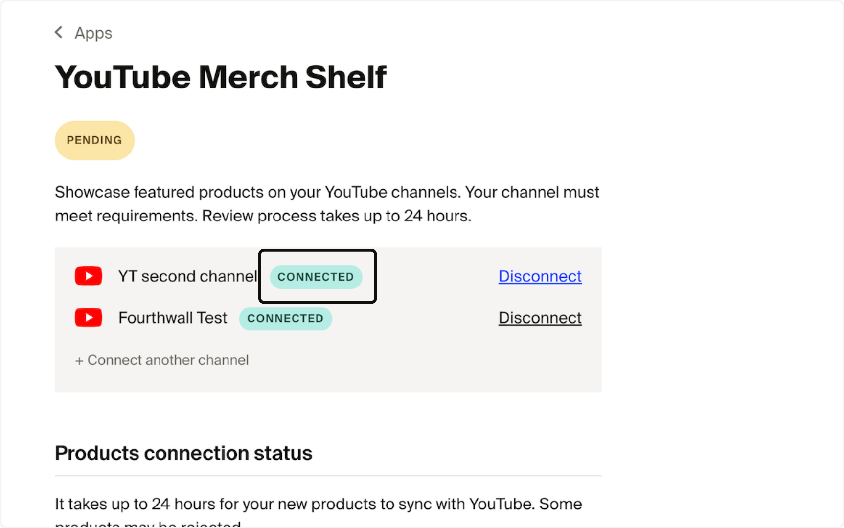 Another YT channel connected status.png