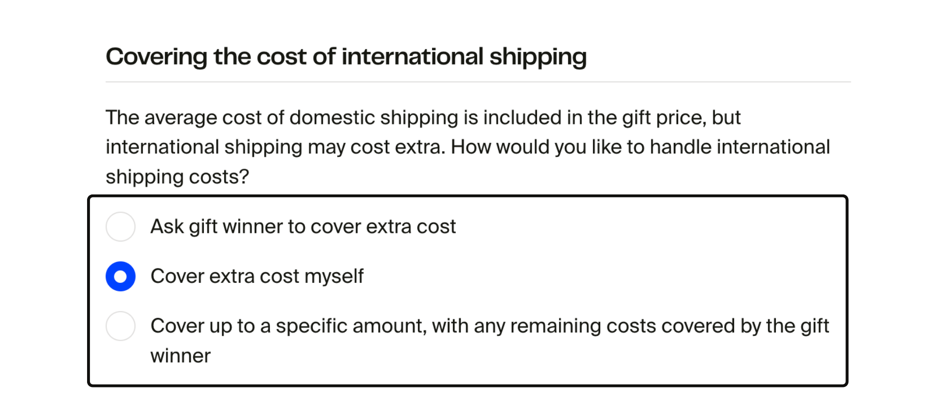 Choose how to cover the cost of international shipping.png