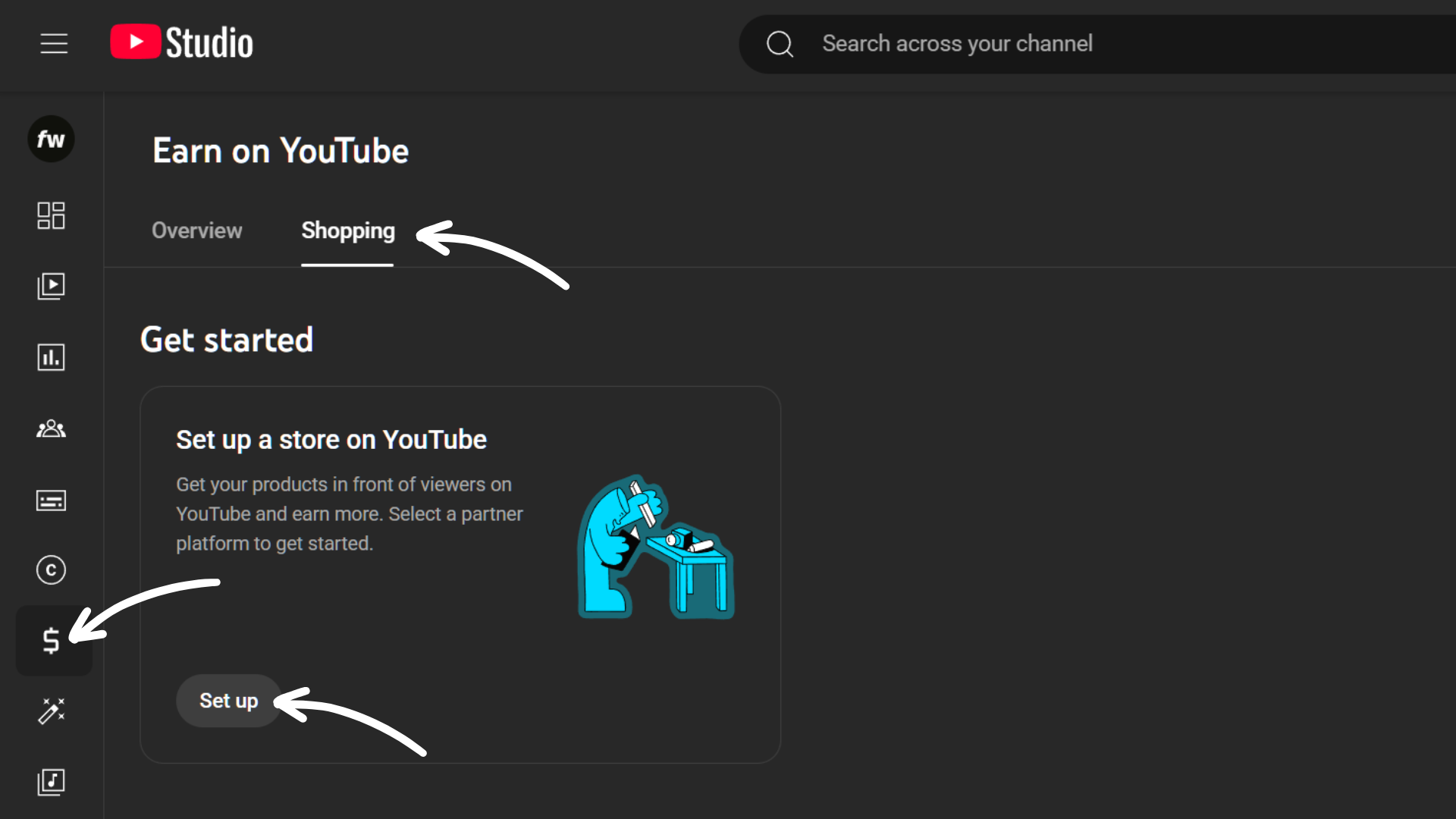 Earn - Shopping - Set up.png