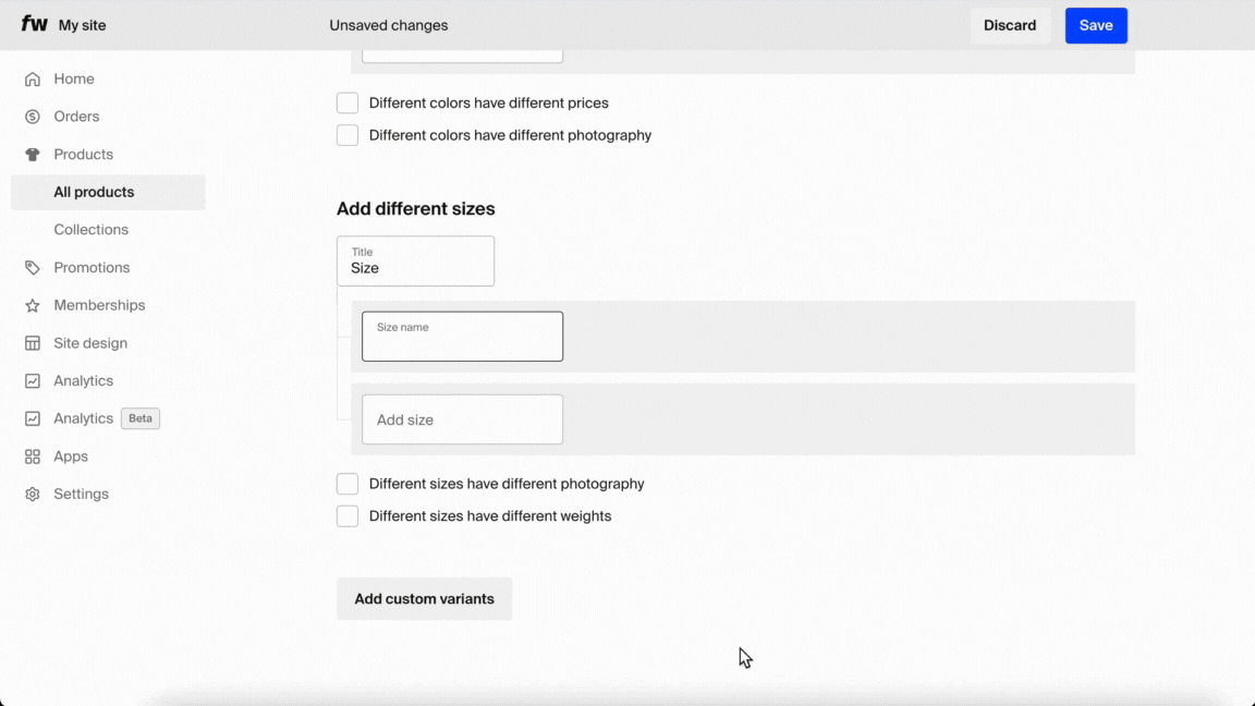 GIF - FW - Add different sizes.gif